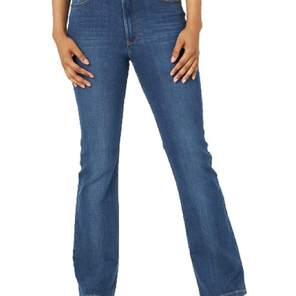 Wrangler Women's High Rise Bold Boot Jean, Hudson,