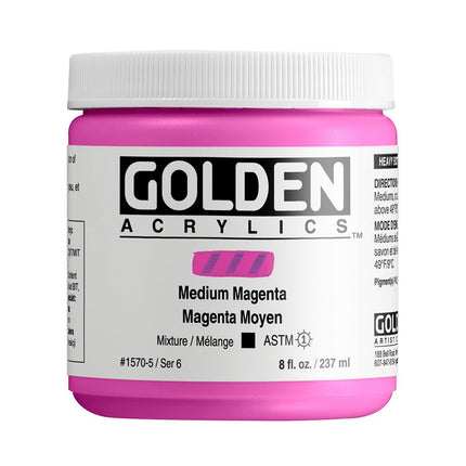 Golden : Heavy Body Acrylic Paint : 236ml : Medium