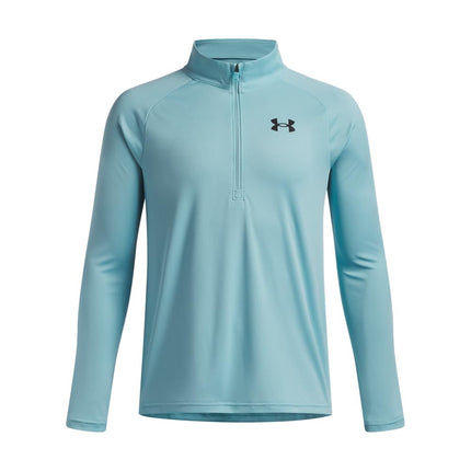 Under Armour Boys Tech 2.0 Half-Zip Shirt Blue XL