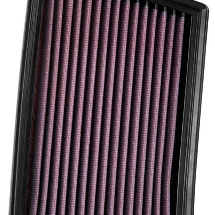 K&N Replacement air filter compatible with Land Rover Discovery Sport 2.0D 2015-/Range Rover Evoque 2.0D 2015-/Jaguar E-Pace 2.0 2017- (33-3073), Red