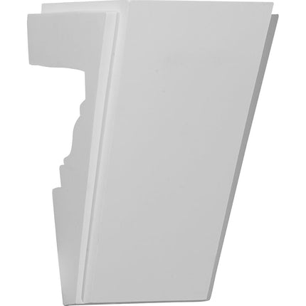 Endurathane Elsinore Keystone for use with CRH09X, 8"W x 11 1/2"H x 6 7/8"P, Factory Primed