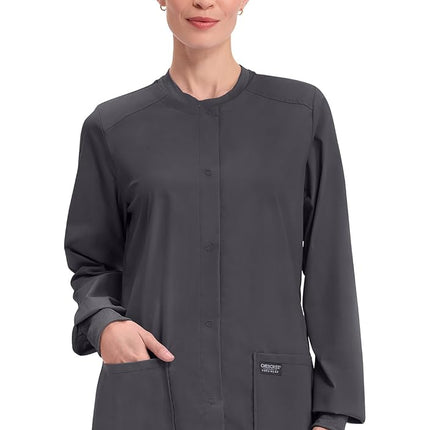 Cherokee Snap Front Workwear Originals Scrub Jacke
