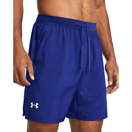 Under Armour Men's Launch Run 7 Inch Unlined Shorts, (400) Royal/Royal/White, 3X-Large