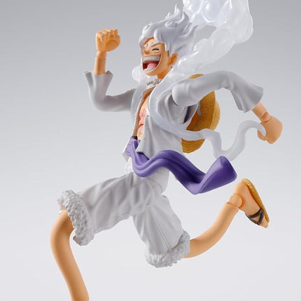 TAMASHII NATIONS - One Piece - Monkey D. Luffy -GEAR5-, Bandai Spirits S.H.Figuarts Action Figure