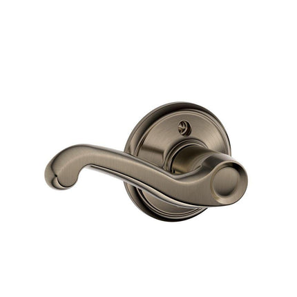Schlage F170FLA620LH Flair Left Hand Dummy Lever, 