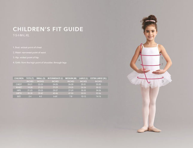 Justaucorps Capezio à fines bretelles - Fille, Noir, Tout-petit