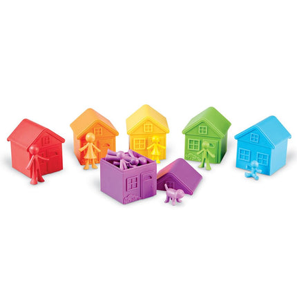 Learning Resources All About Me Sorting Neighborhood, Ages 3+, Toddler Montessori Toy, Develops Social Emotional & Sorting Skills