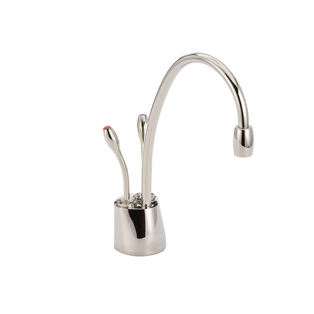 InSinkErator F-HC1100PN Indulge Contemporary Hot and Cold Water Dispenser Faucet, Polished Nickel