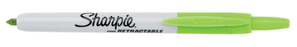 Sharpie Retractable Permanent Markers, Fine Point, Assorted,
