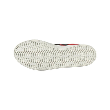 adidas Men's Vl Court 3.0 Sneaker, Better Scarlet/Black/Off White, 6.5 UK