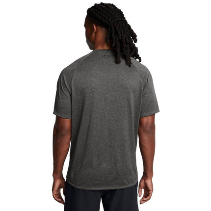 Under Armour Mens Tech 2.0 Short Sleeve T-Shirt, Carbon Heather/Black, 4XL Big