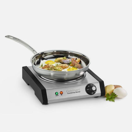 Cuisinart CB-30P1 Placa de inducción individual de hierro fundido, acero inoxidable