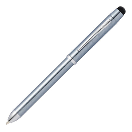 CROSS Tech3+ Engraved Frosty Steel Multi-Function 
