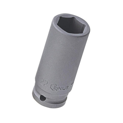 "Vaso de impacto profundo de 1/2"" de 37 mm Cr-Mo Genius Tools - 447837"