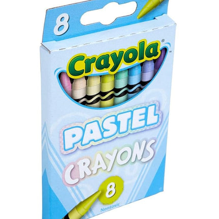 Crayola Pastel Crayons, 8 Count