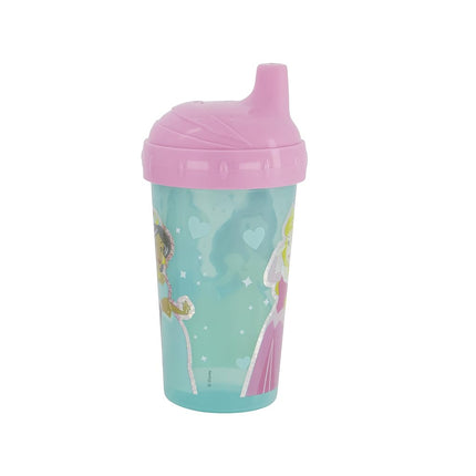 Disney Toddler Sipper Cups for Girls | 10 Ounce Princess Sipper Cup Pack of Two | Durable Blue Leak Proof Travel Water Bottle for Toddlers