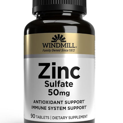 Windmill Zinc Sulfate Tablets, 90 Count