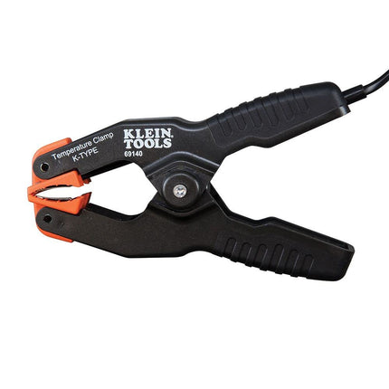 K-Type Thermometer, Pipe Temperature Clamp for HVAC, Measures -20 to +100 Degrees Celcius Klein Tools 69140