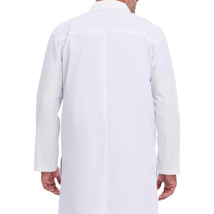 Dickies Unisex 40-Inch Lab Coat, White, Small