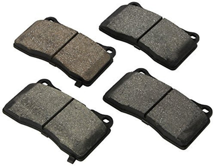 BOSCH BC1001 QuietCast Premium Ceramic Disc Brake Pad Set - Compatible with Select Cadillac, Chevrolet, DeTomaso, Dodge, Ford, Honda, Hyundai, Mitsubishi, Pontiac, SRT, Subaru, Tesla, Volvo