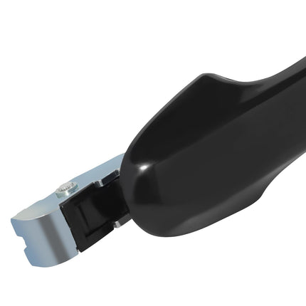 Manija de puerta exterior trasera izquierda DNA MOTORING compatible con Honda Accord Sedán 03-07, negra, OEM-DHO-01087