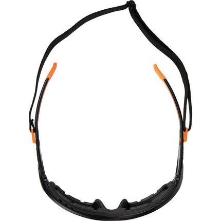 KLEIN TOOLS 60538 Gasket Safety Glasses, Professional PPE Protective Eyewear, Full Frame, Scratch Resistant, Anti-Fog, Indoor/Outdoor Lens