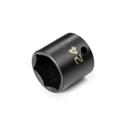 TEKTON 3/8 Inch Drive x 24 mm 6-Point Impact Socke