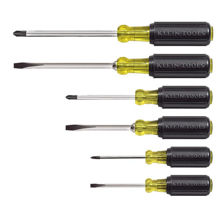Screwdriver Set, Cushion Grip, 6-Piece KLEIN TOOLS