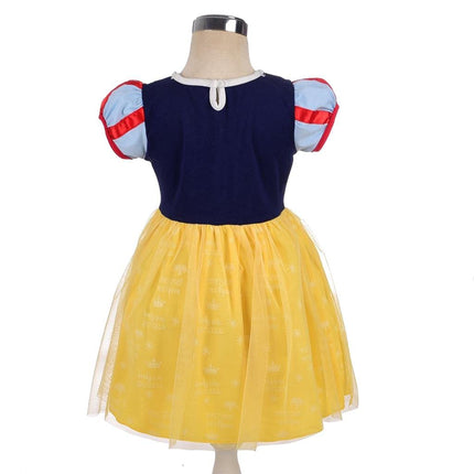 Dressy Daisy Toddler Girls Princess Dress with Cape & Hair Hoop, Yellow, 2