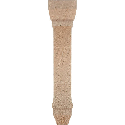 Ekena BKT02X06X10STRO 2 1/4" W x 6" D x 10" H Stockport Bracket, Red Oak