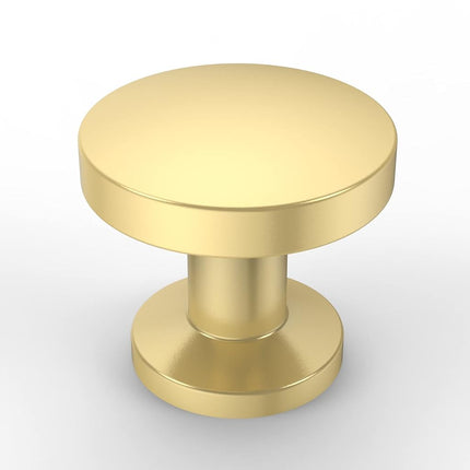 Asidrama 10 Pack Gold Zinc Cabinet Knobs for Dress