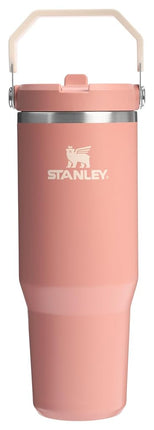 Stanley IceFlow 2.0 Flip Straw Tumbler con asa de 30 oz | Tapa giratoria y pajita abatible | Botella de agua a prueba de fugas | Acero inoxidable aislado | Sin BPA | Siena