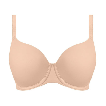 Freya Women's Undetected Underwire Demi T-Shirt Bra, Natural Beige, 32D