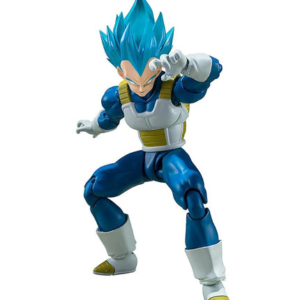 TAMASHII NATIONS - Dragon Ball Super - Super Saiyan God Super Saiyan Vegeta -Unwavering Saiyan Pride-, Bandai Spirits S.H.Figuarts Action Figure
