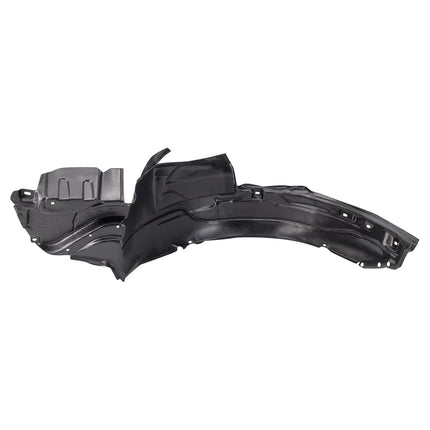 TRQ Front Right Inner Fender Liner Black Passenger Side