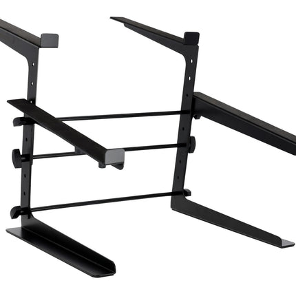 Rockville Adjustable Dual Shelf DJ Controller Midi