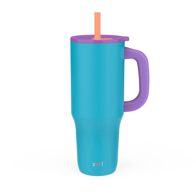 Zak Designs Sutton Travel Tumbler for On The Go, 4