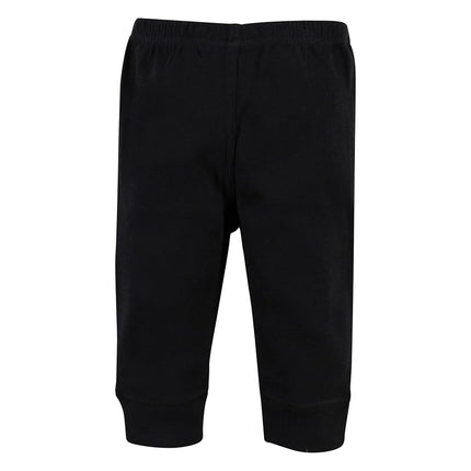 Hudson Baby Pantalones y Leggings de Algodón para Bebés Niñas, Copo de Nieve Dorado, 4T