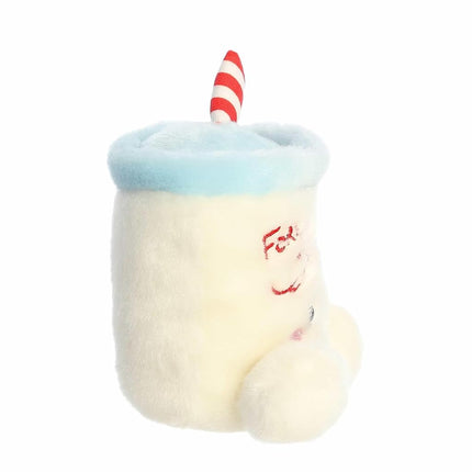 Aurora® Festive Palm Pals™ Kris Milk™ Stuffed Animal - Fun Collectible Plush for Kids and Adult Collectors - Perfect for Holiday Decorations or Gifts - White 4 Inches