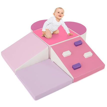 OLAKIDS Climbing Toys for Toddlers, 6 Pieces Baby 