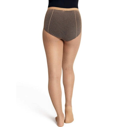 Capezio Women's Professional Fishnet Tight With Se