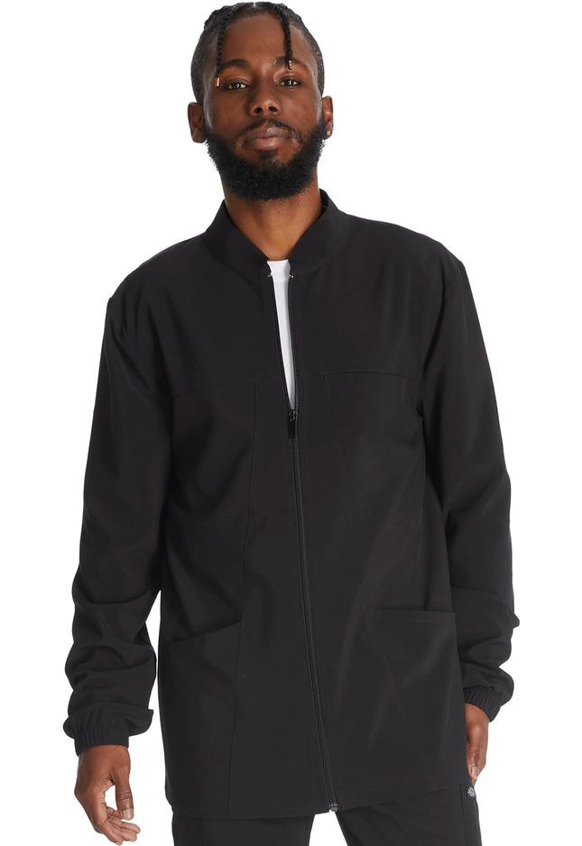 Dickies Men's Zip Front Jacket with 3 Pockets 360°