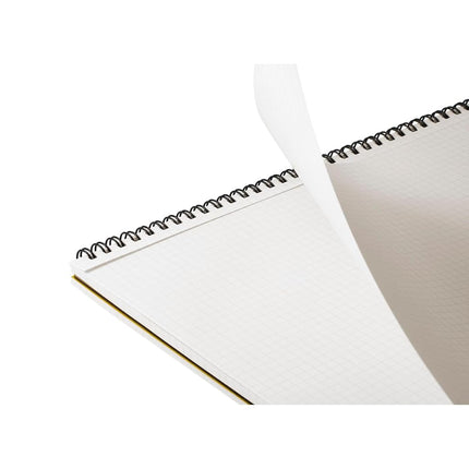 Maruman MNEMOSYNE Notebook 12.2 x 16.5 Inches (Horizontal A3), 5mm-squared, 70 Sheets (N167)