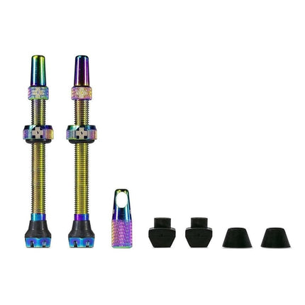 Muc-Off Tubeless Valves, Iridescent 60mm - Dust Ca
