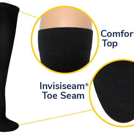 Dr. Scholl's Women's Graduated Compression, Black, 4-10