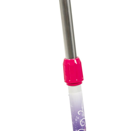 Huffy Disney Princess Light Up Inline Scooter for Girls, Ideal for Ages 5+ Years Old, 2-Wheels, Disney Princess Graphics, LED Lights, Foldable, Lightweight, Durable and Safe, Purple