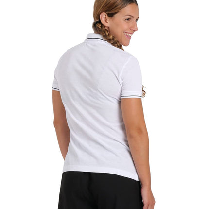 ARENA Women's Team Solid Cotton Polo Shirt T, White, Small