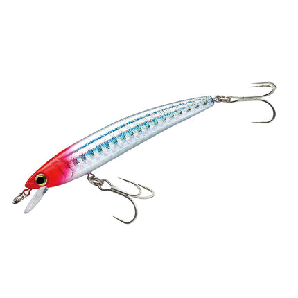 Yo-Zuri F1161-RH Pins Minnow, Color, Red Head, 50m