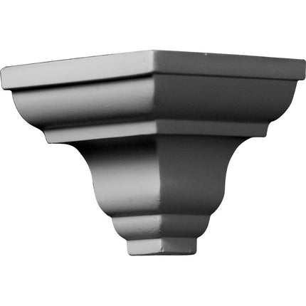 Ekena Millwork MOC03X03PA-CASE-2 3" P x 3" H Outside Corner for Molding MLD03X03X04PA (2-Pack)