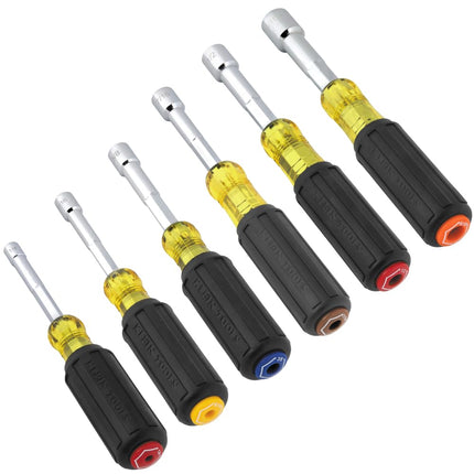 Klein Tools 65456 Hollow-Shaft Nut Driver Set, Hea